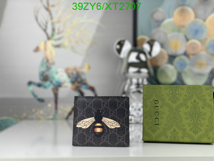 Gucci Bag-(4A)-Wallet-,Code: XT2707,$ 51USD