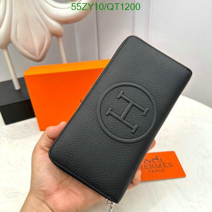 Hermes Bag-(4A)-Wallet- Code: QT1200 $ 72USD