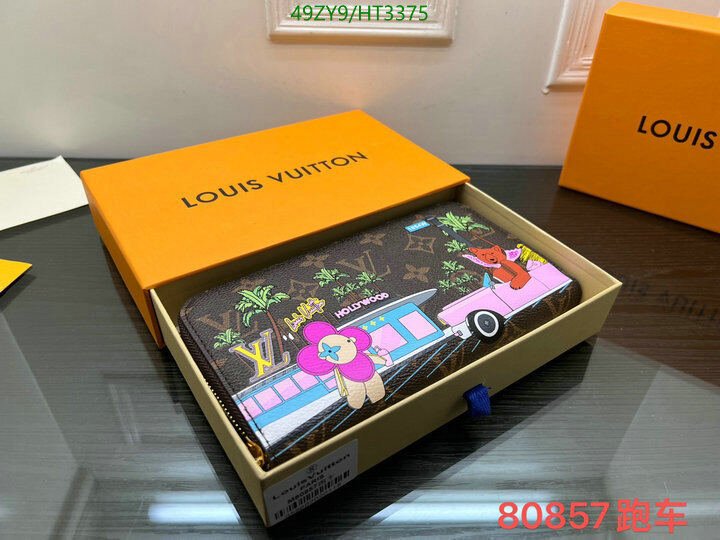 LV Bags-(4A)-Wallet-,Code: HT3375,$ 64USD