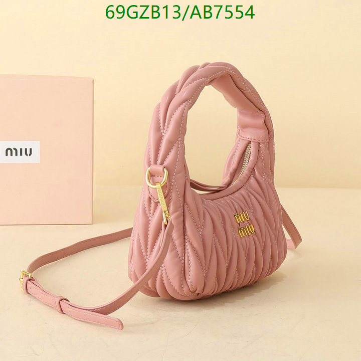 Miu Miu Bag-(4A)-Crossbody- Code: AB7554 $ 90USD