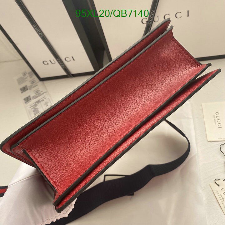 Gucci Bag-(4A)-Diagonal- Code: QB7140 $ 124USD
