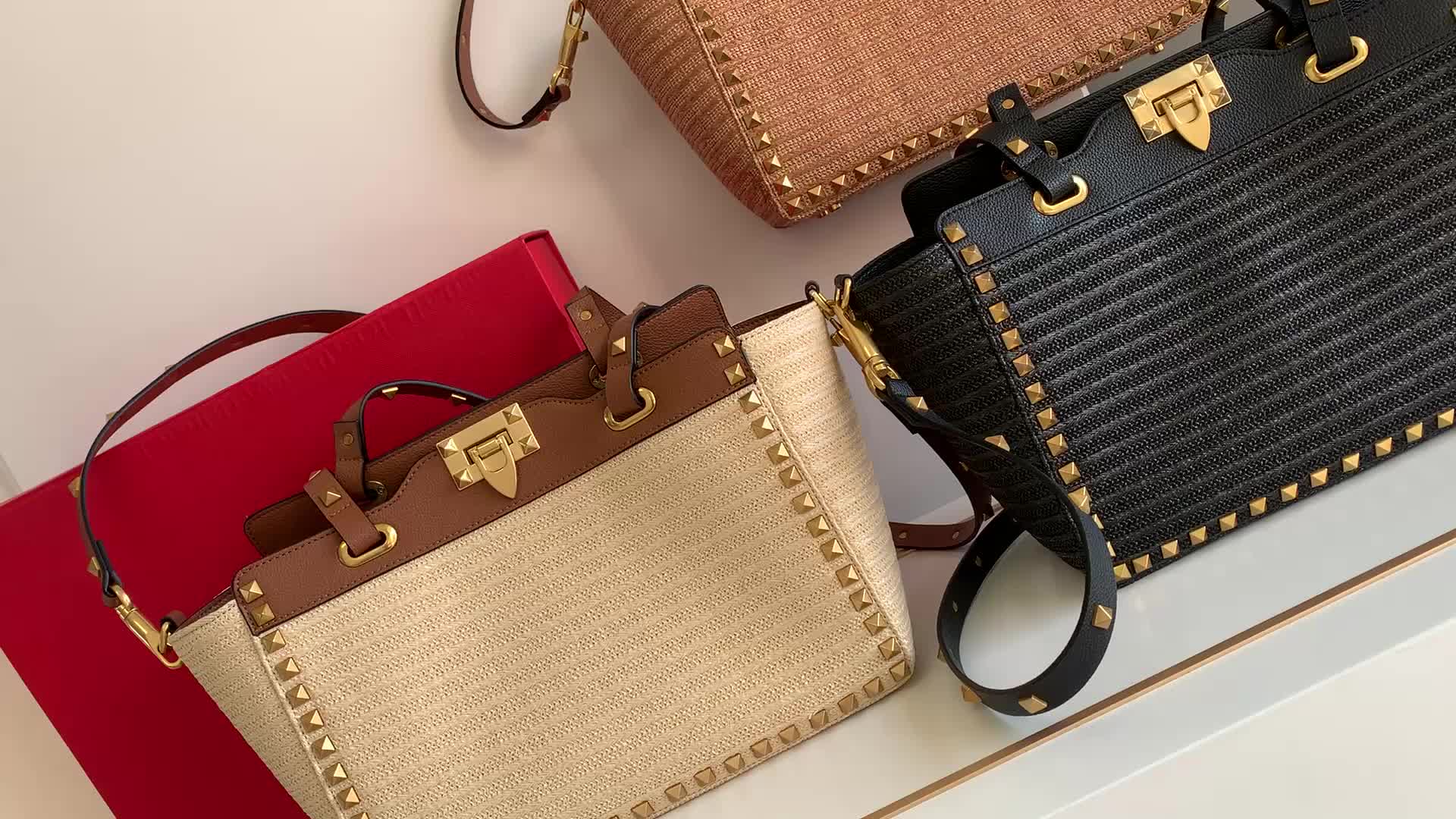 Valentino Bag-(4A)-Handbag- Code: QB4892 $ 129USD