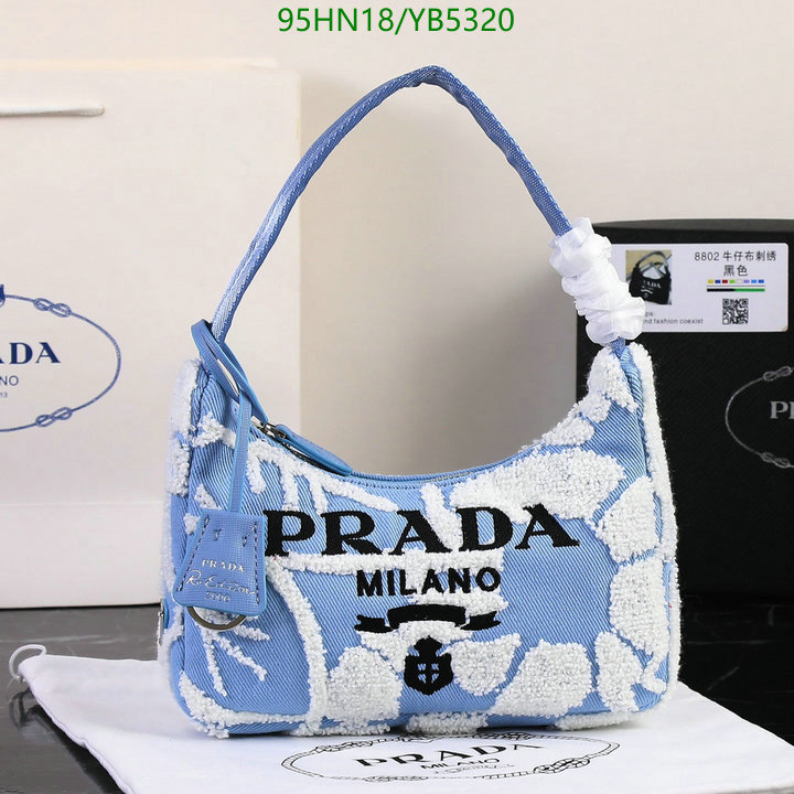 Prada Bag-(4A)-Re-Edition 2000,Code: YB5320,$ 124USD