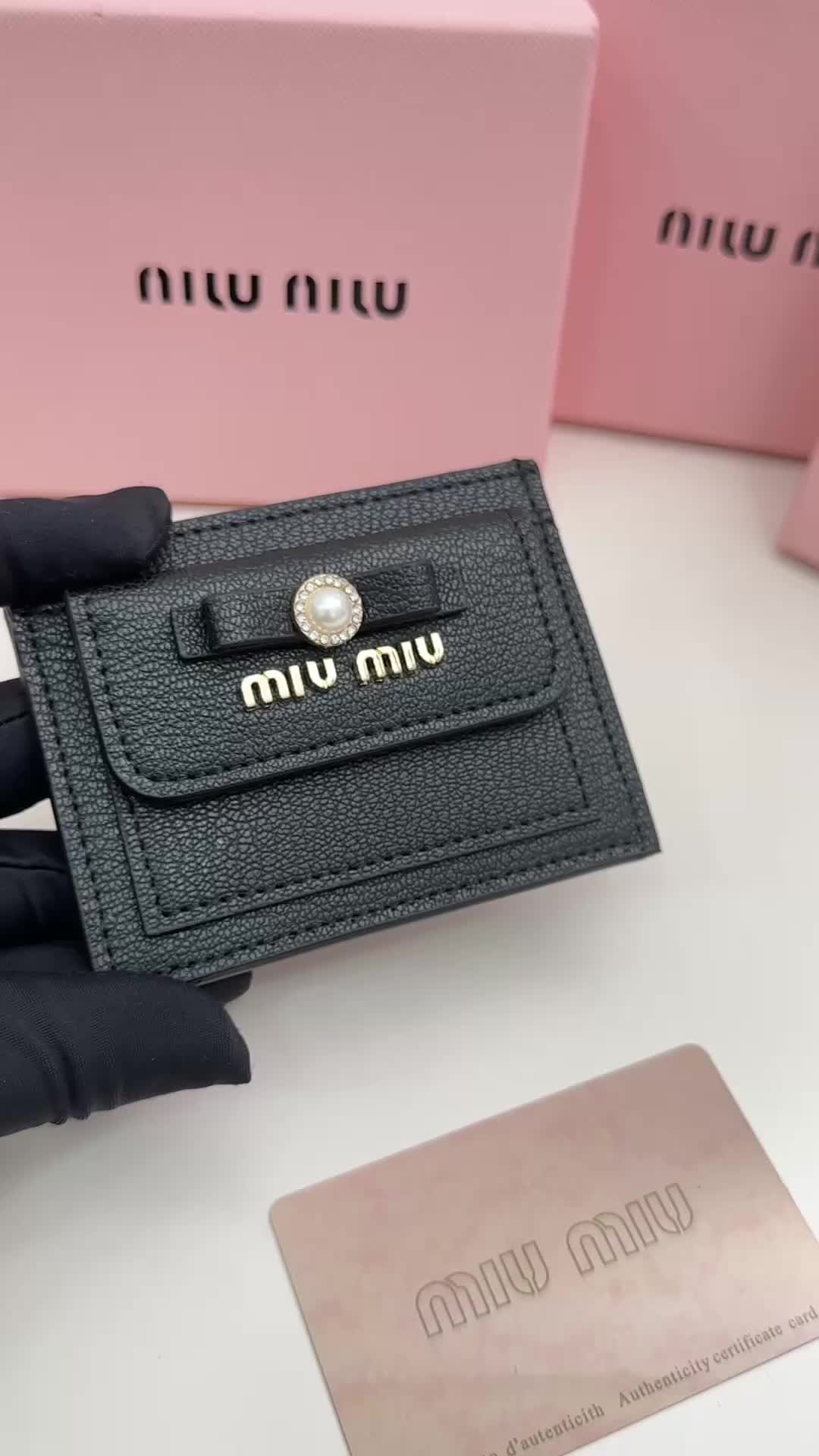Miu Miu Bag-(4A)-Wallet- Code: QT5398 $ 49USD