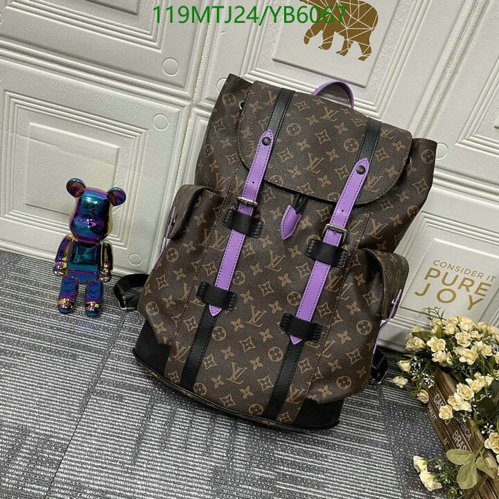 LV Bags-(4A)-Backpack-,Code: YB6067,$ 155USD