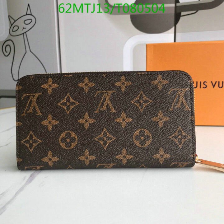 LV Bags-(4A)-Wallet-,Code: T080504,$ 81USD