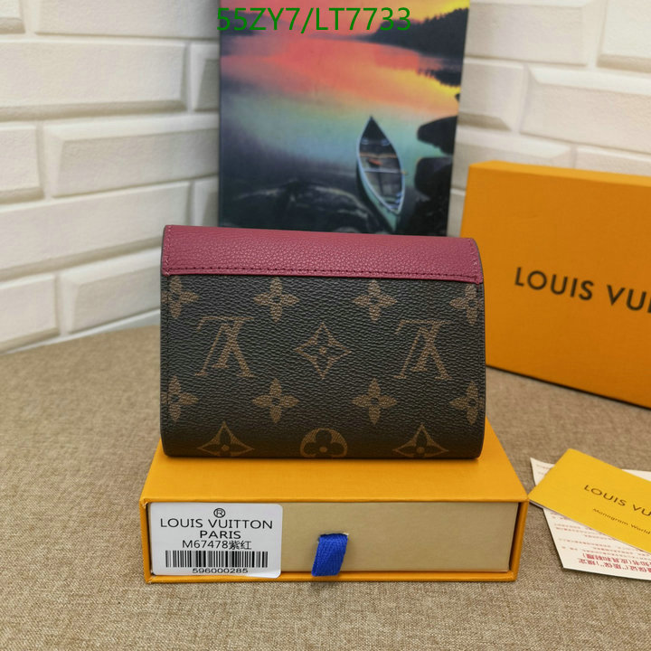 LV Bags-(4A)-Wallet-,Code: LT7733,$ 72USD