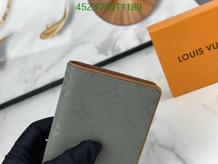 LV Bag-(4A)-Wallet- Code: QT1189 $ 59USD