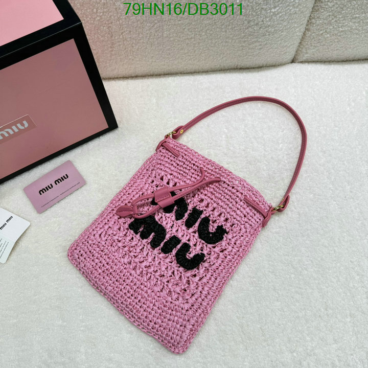Miu Miu Bag-(4A)-Handbag- Code: DB3011 $ 103USD