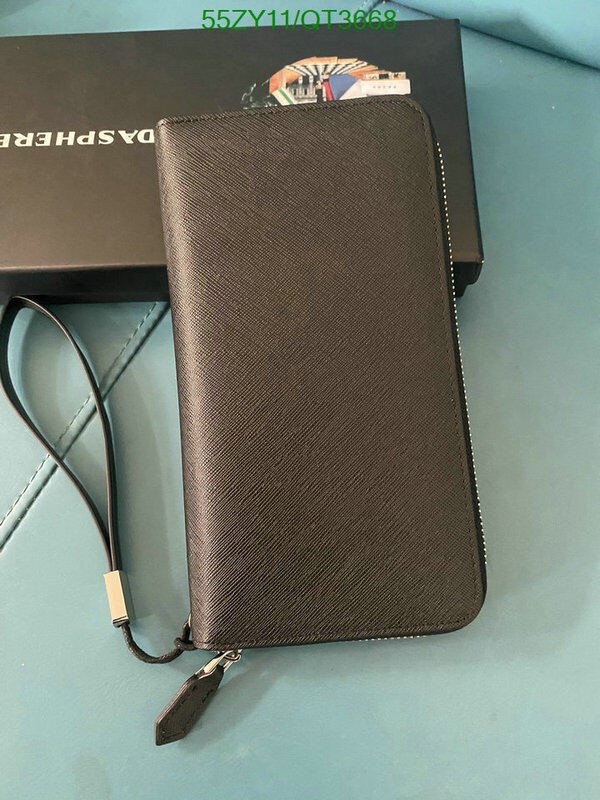 Prada Bag-(4A)-Wallet- Code: QT3668 $ 72USD