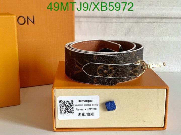 LV Bags-(4A)-Shoulder Strap-,Code: XB5972,$ 64USD