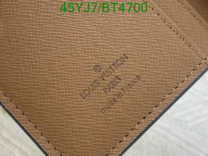 LV Bag-(4A)-Wallet- Code: BT4700 $ 59USD