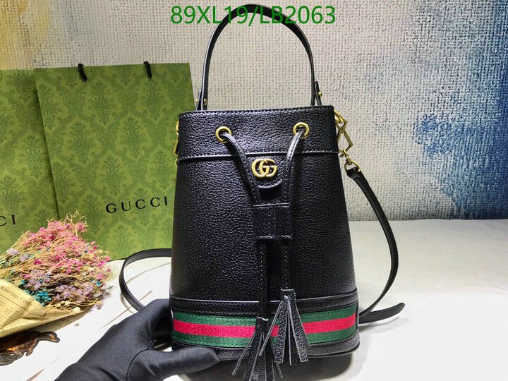 Gucci Bag-(4A)-Diagonal-,Code: LB2063,$ 116USD