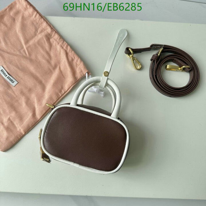 Miu Miu Bag-(4A)-Crossbody- Code: EB6285 $ 90USD