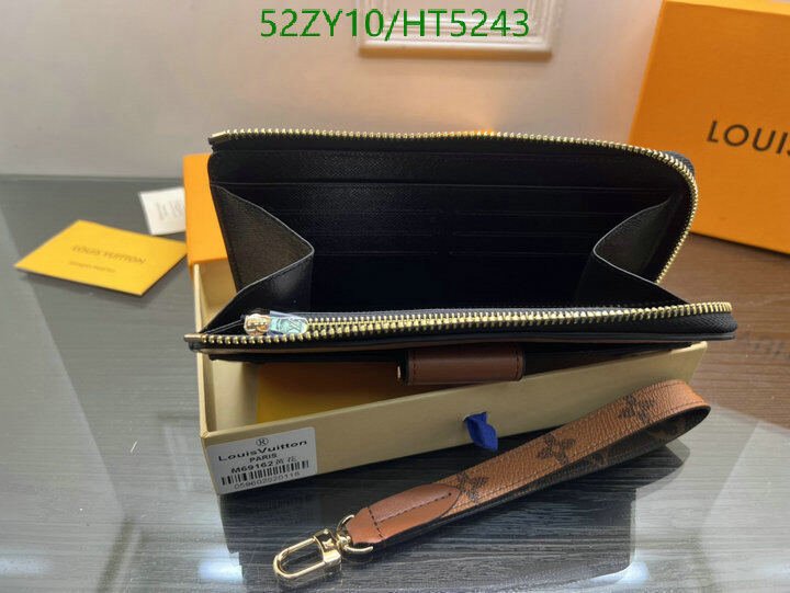 LV Bags-(4A)-Wallet-,Code: HT5243,$ 68USD