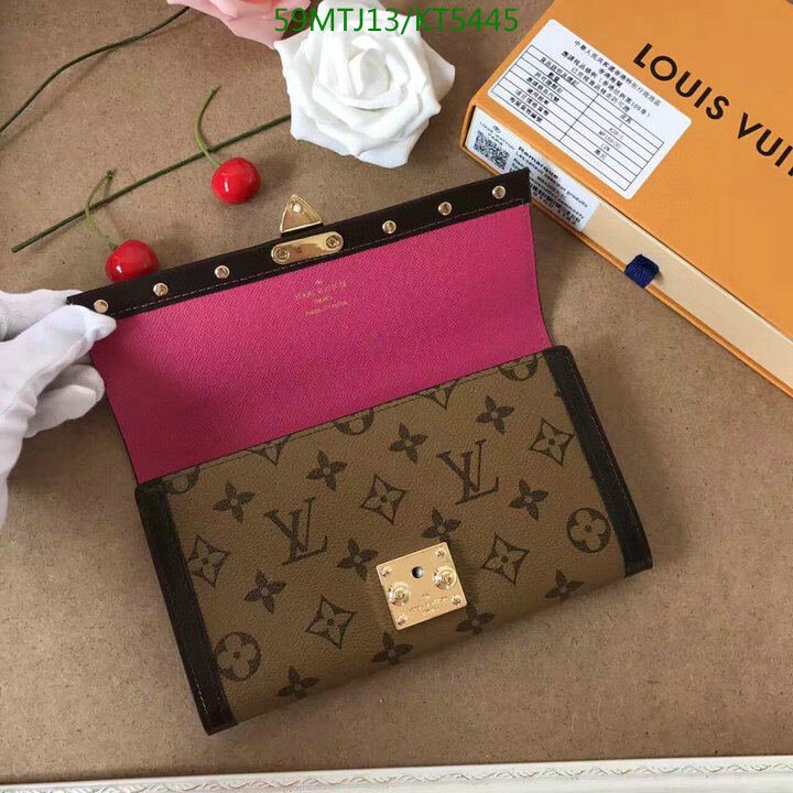 LV Bags-(4A)-Wallet-,Code: KT5445,$ 77USD