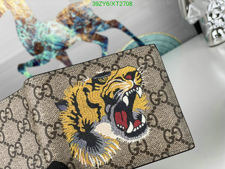 Gucci Bag-(4A)-Wallet-,Code: XT2708,$ 51USD