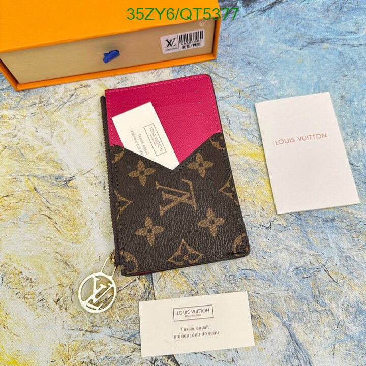 LV Bag-(4A)-Wallet- Code: QT5377 $ 46USD