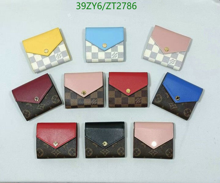 LV Bags-(4A)-Wallet-,Code: ZT2786,$ 51USD