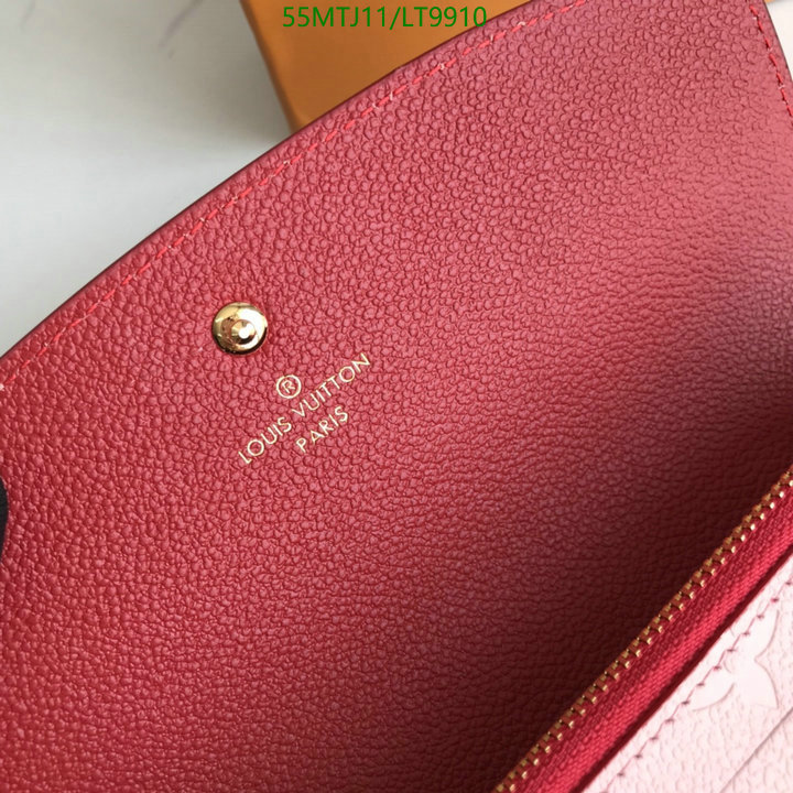 LV Bags-(4A)-Wallet-,Code: LT9910,$ 72USD