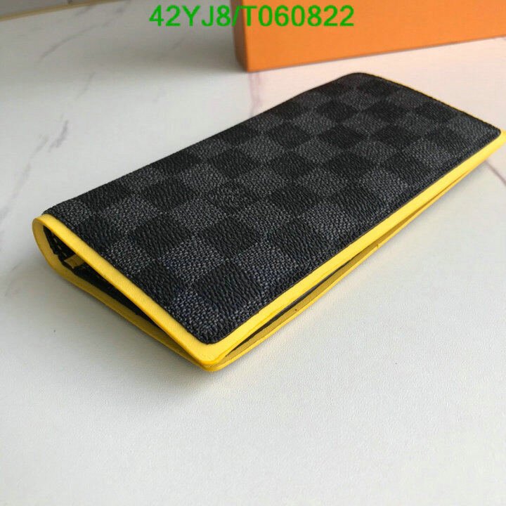 LV Bags-(4A)-Wallet-,Code: T060822,$ 55USD