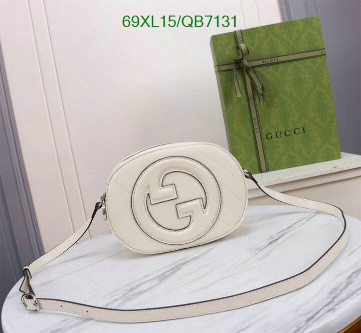 Gucci Bag-(4A)-Diagonal- Code: QB7131 $ 90USD