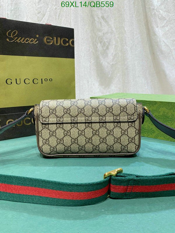 Gucci Bag-(4A)-Diagonal- Code: QB559 $ 90USD