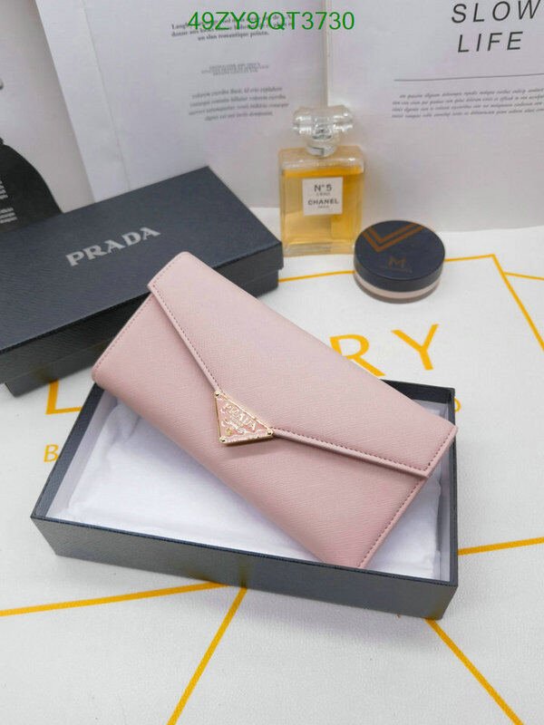 Prada Bag-(4A)-Wallet- Code: QT3730 $ 64USD