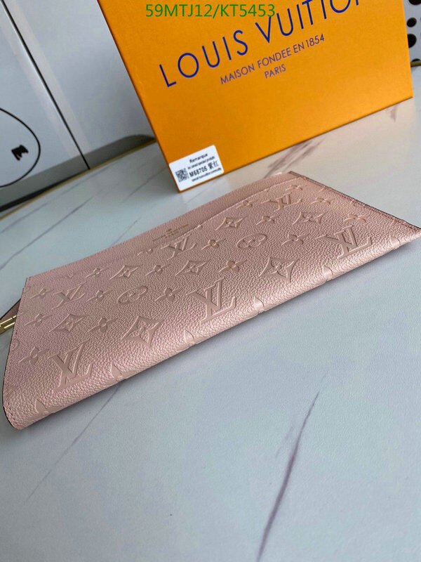 LV Bags-(4A)-Wallet-,Code: KT5453,$ 77USD