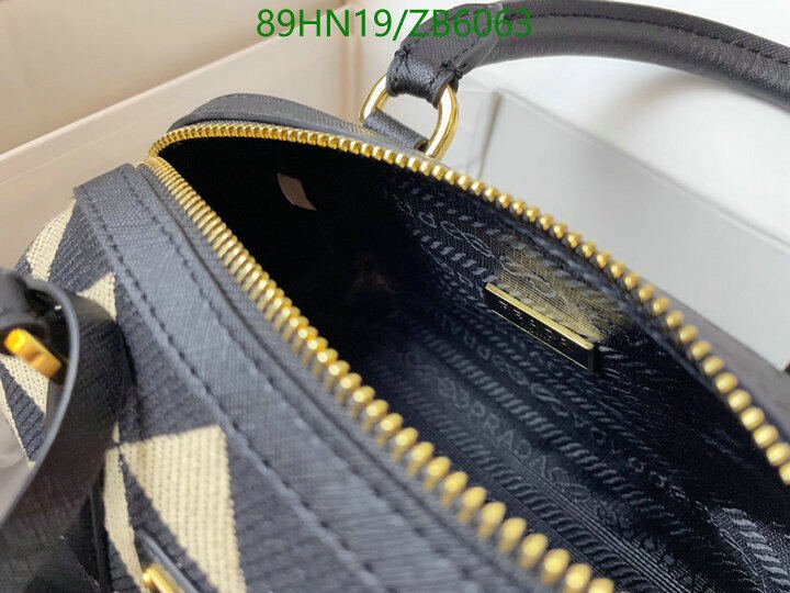 Prada Bag-(4A)-Handbag- Code: ZB6063 $ 116USD