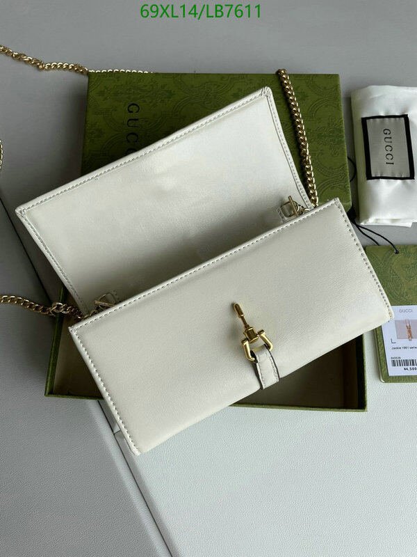 Gucci Bag-(4A)-Diagonal-,Code: LB7611,$ 90USD