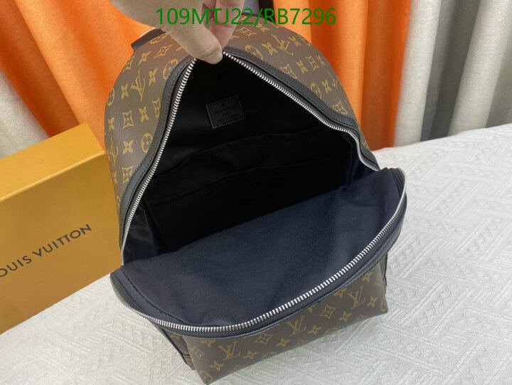 LV Bag-(4A)-Backpack- Code: RB7296 $ 142USD