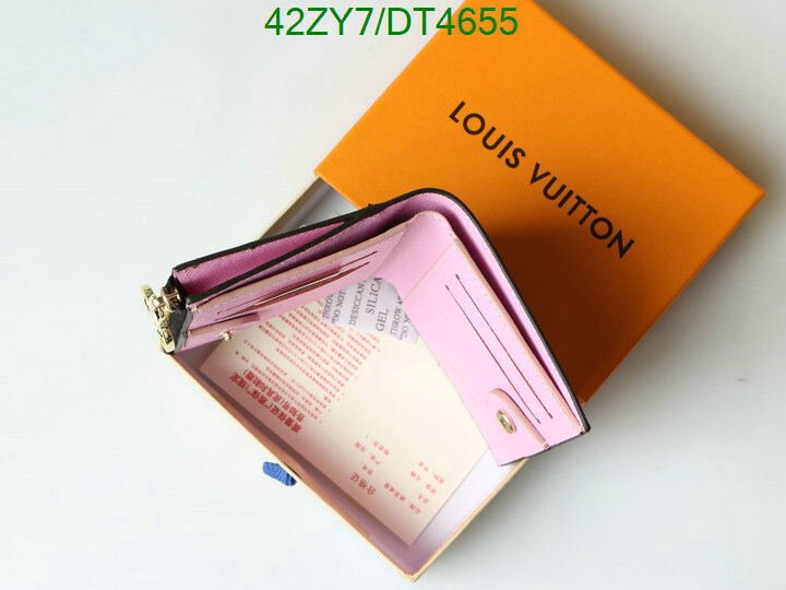 LV Bag-(4A)-Wallet- Code: DT4655 $ 55USD