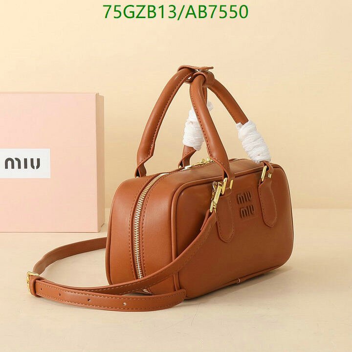 Miu Miu Bag-(4A)-Crossbody- Code: AB7550 $ 98USD