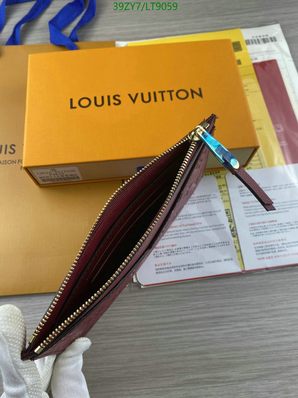LV Bags-(4A)-Wallet-,Code: LT9059,$ 51USD