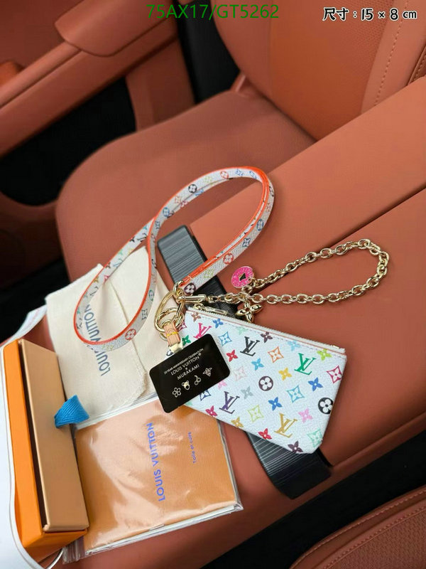 LV Bag-(4A)-Wallet- Code: GT5262 $ 98USD