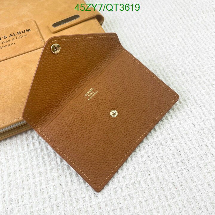 Hermes Bag-(4A)-Wallet- Code: QT3619 $ 59USD