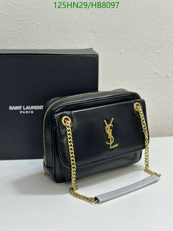 YSL Bag-(4A)-Handbag- Code: HB8097 $ 163USD
