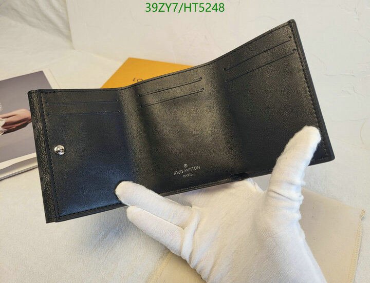LV Bags-(4A)-Wallet-,Code: HT5248,$ 51USD