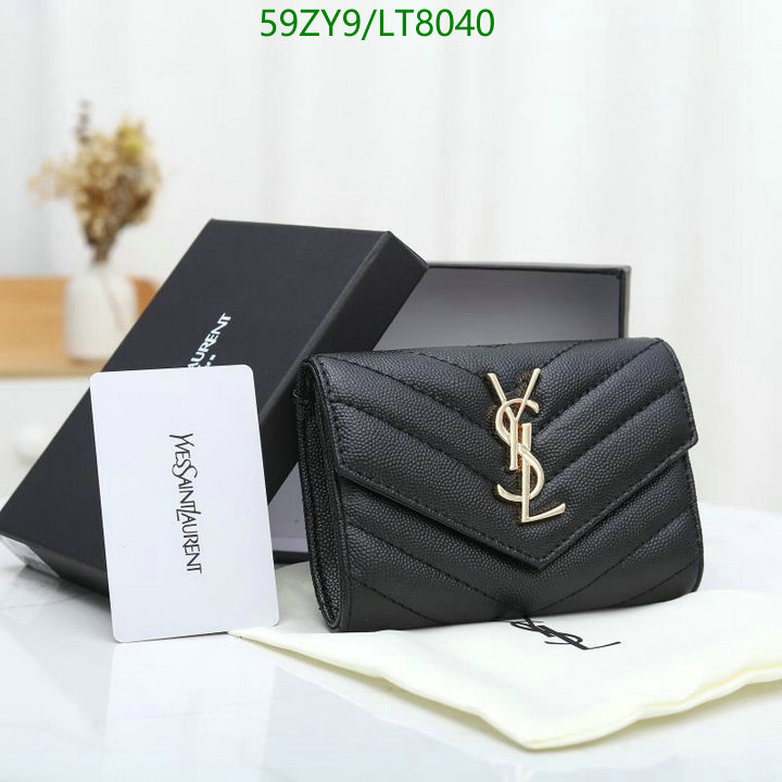 YSL Bag-(4A)-Wallet-,Code: LT8040,$ 77USD