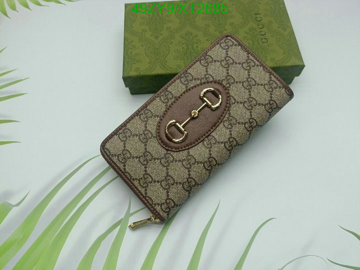 Gucci Bag-(4A)-Wallet-,Code: XT2685,$ 64USD