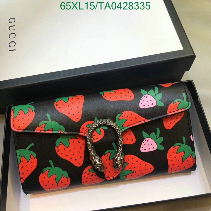 Gucci Bag-(4A)-Wallet-,Code:TA0428335,$ 85USD