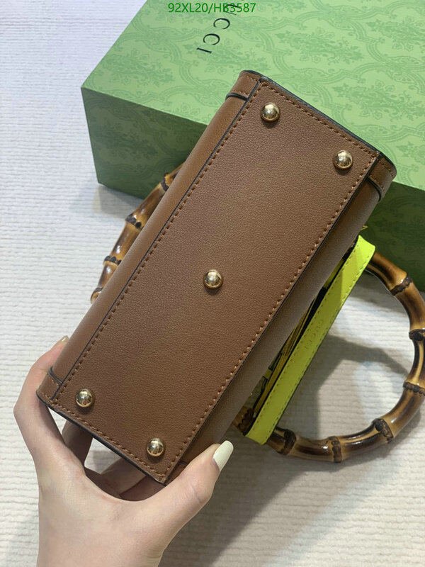 Gucci Bag-(4A)-Diana-Bamboo-,Code: HB3587,$ 120USD