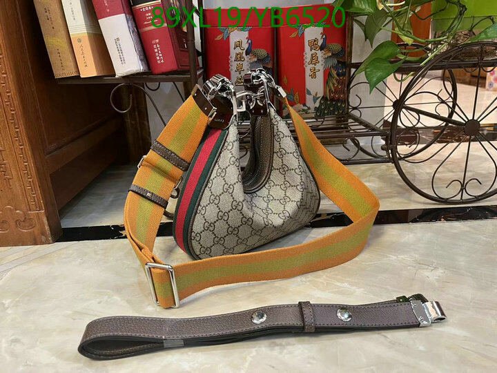 Gucci Bag-(4A)-Diagonal-,Code: YB6520,$ 116USD