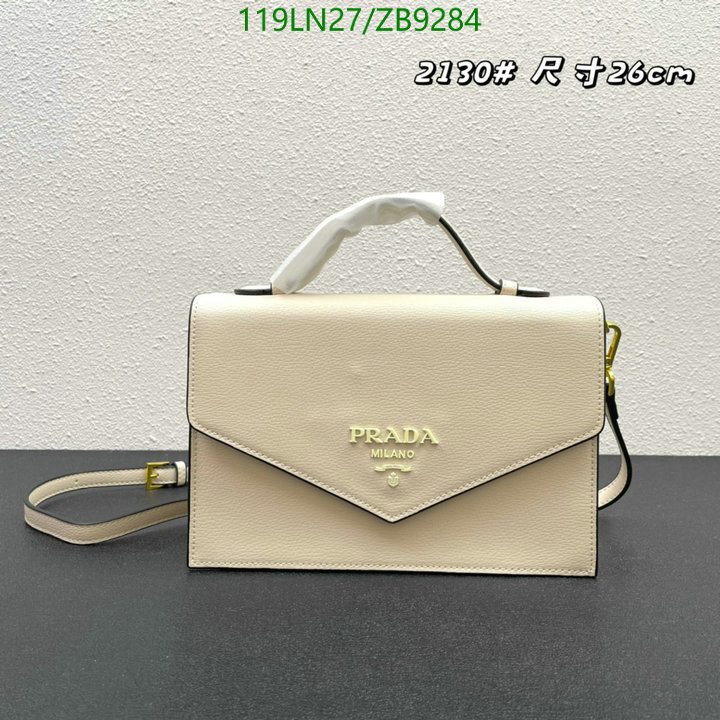 Prada Bag-(4A)-Diagonal- Code: ZB9284 $ 155USD