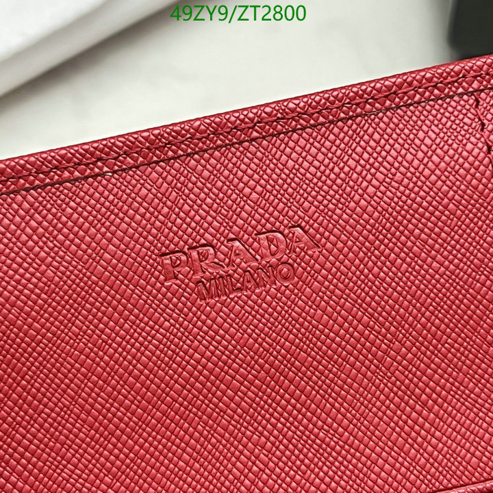 Prada Bag-(4A)-Wallet-,Code: ZT2800,$ 64USD