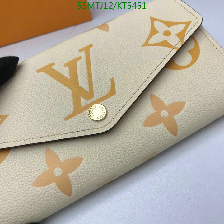 LV Bags-(4A)-Wallet-,Code: KT5451,$ 72USD