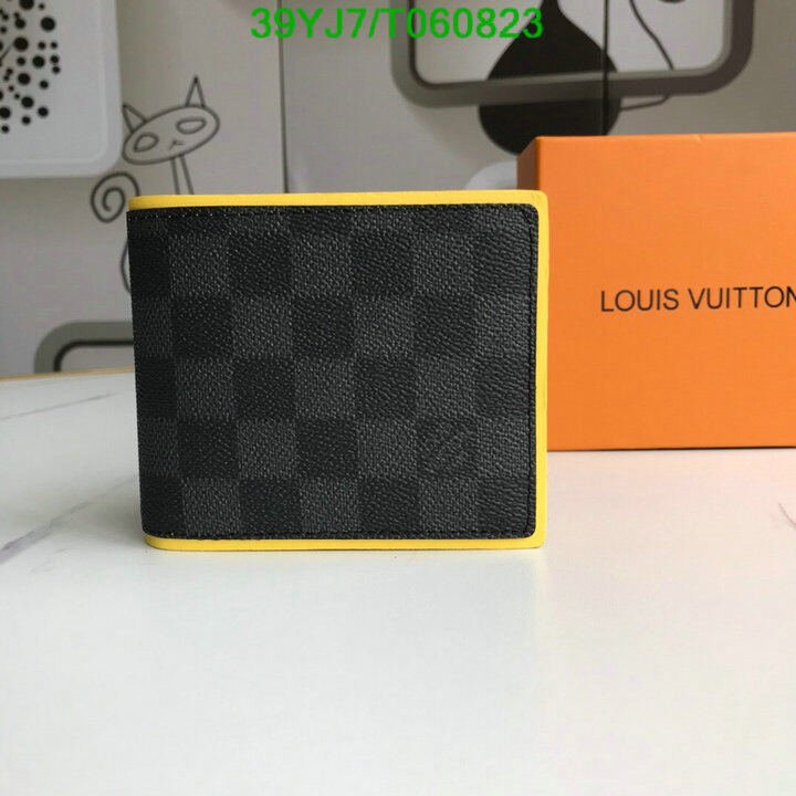 LV Bags-(4A)-Wallet-,Code: T060823,$ 51USD