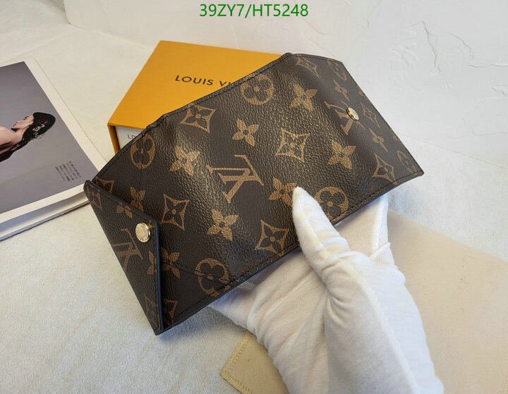 LV Bags-(4A)-Wallet-,Code: HT5248,$ 51USD
