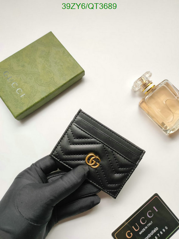 Gucci Bag-(4A)-Wallet- Code: QT3689 $ 51USD